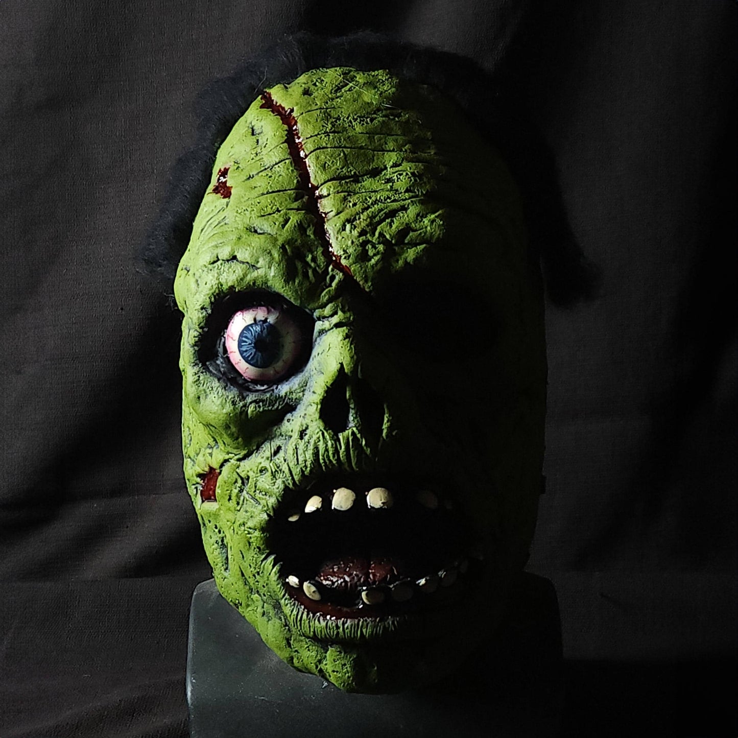 Shock Monster Latex Halloween Half-Mask
