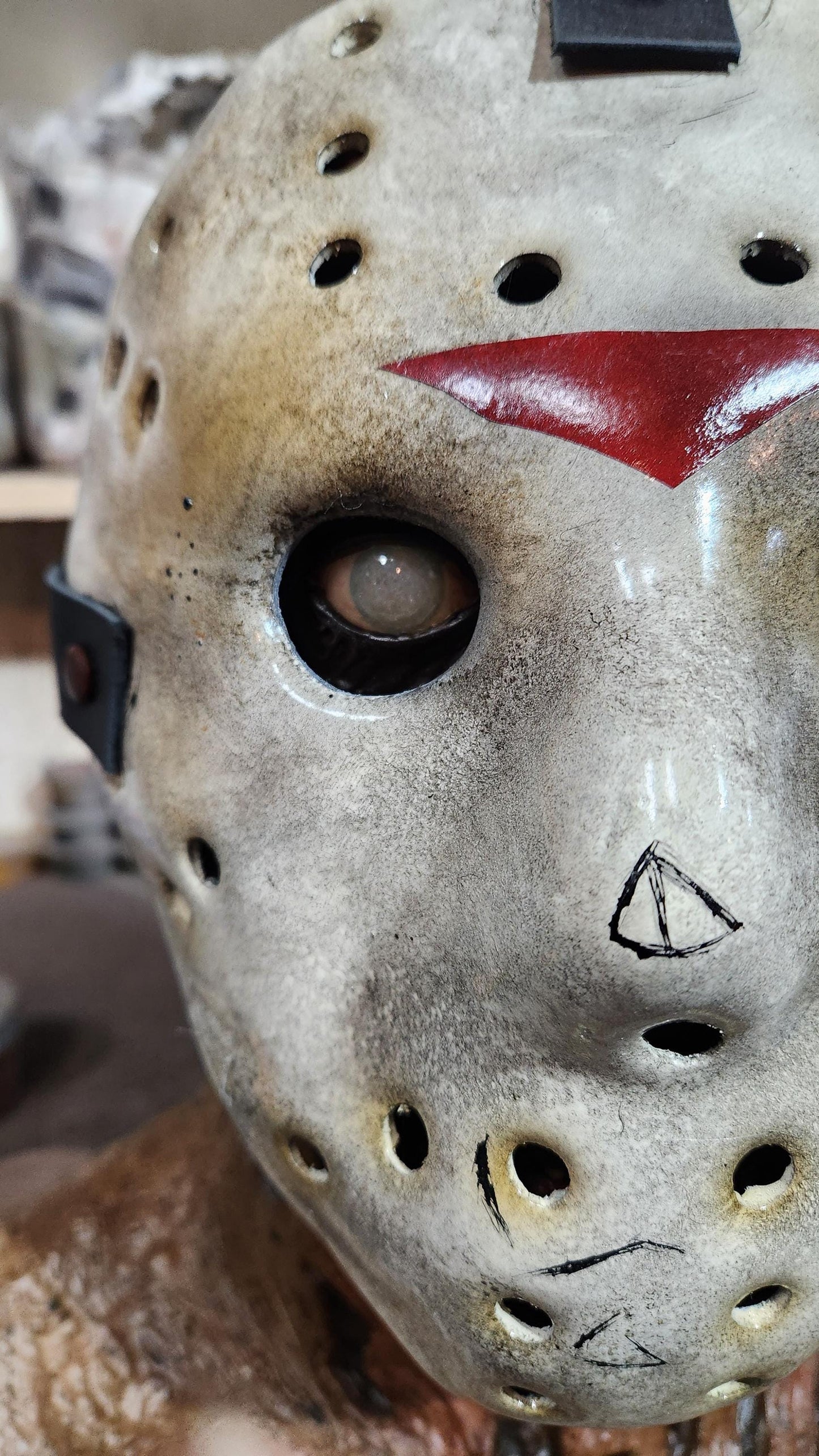 Drowned Revenant Display + Hockey Mask Jason 7 **IN STOCK** Immediate Shipping