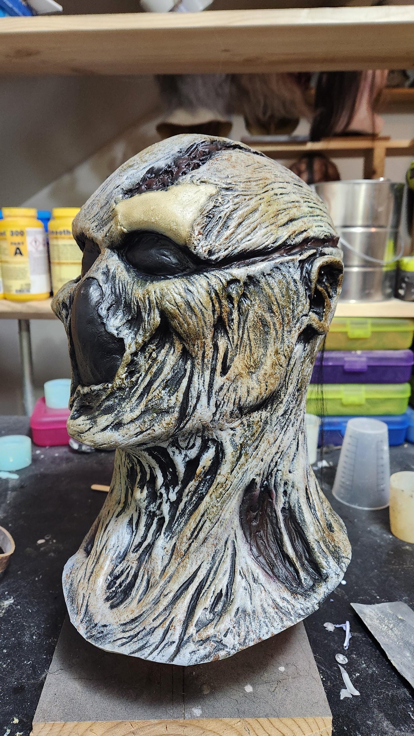 Resurrected Hood + Killer Goalie Mask Mask Jason 6