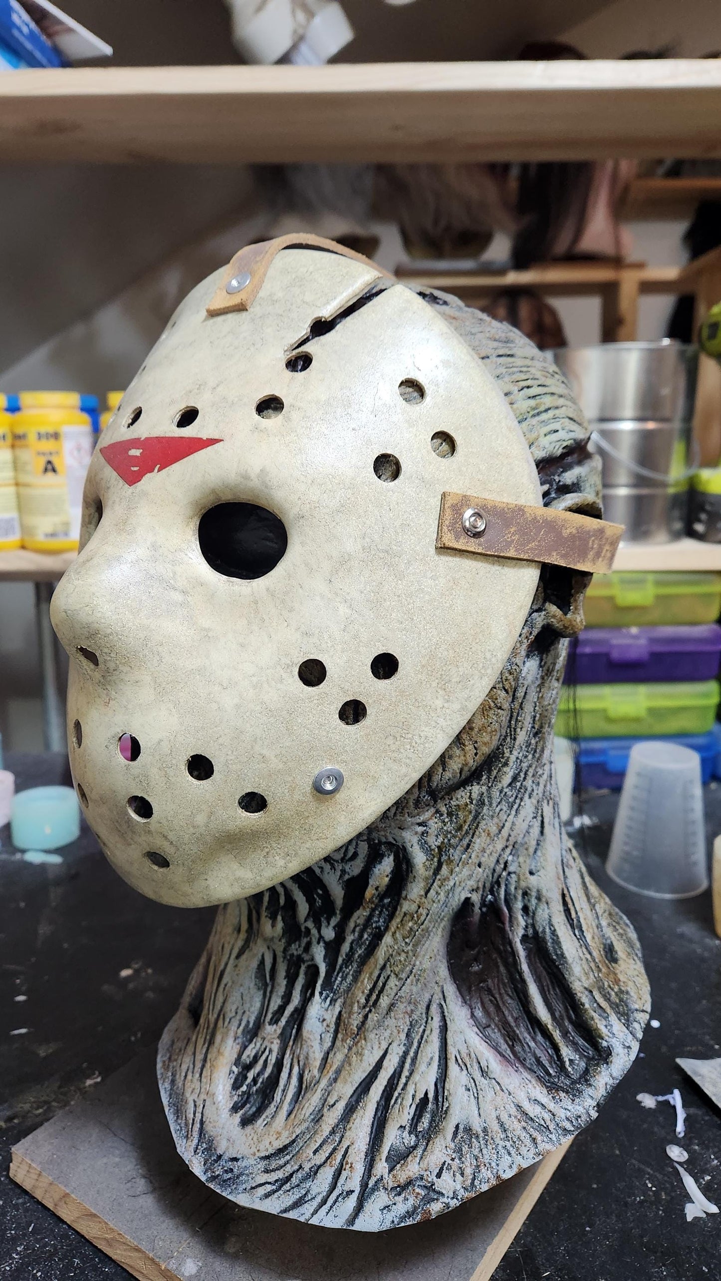 Resurrected Hood + Killer Goalie Mask Mask Jason 6
