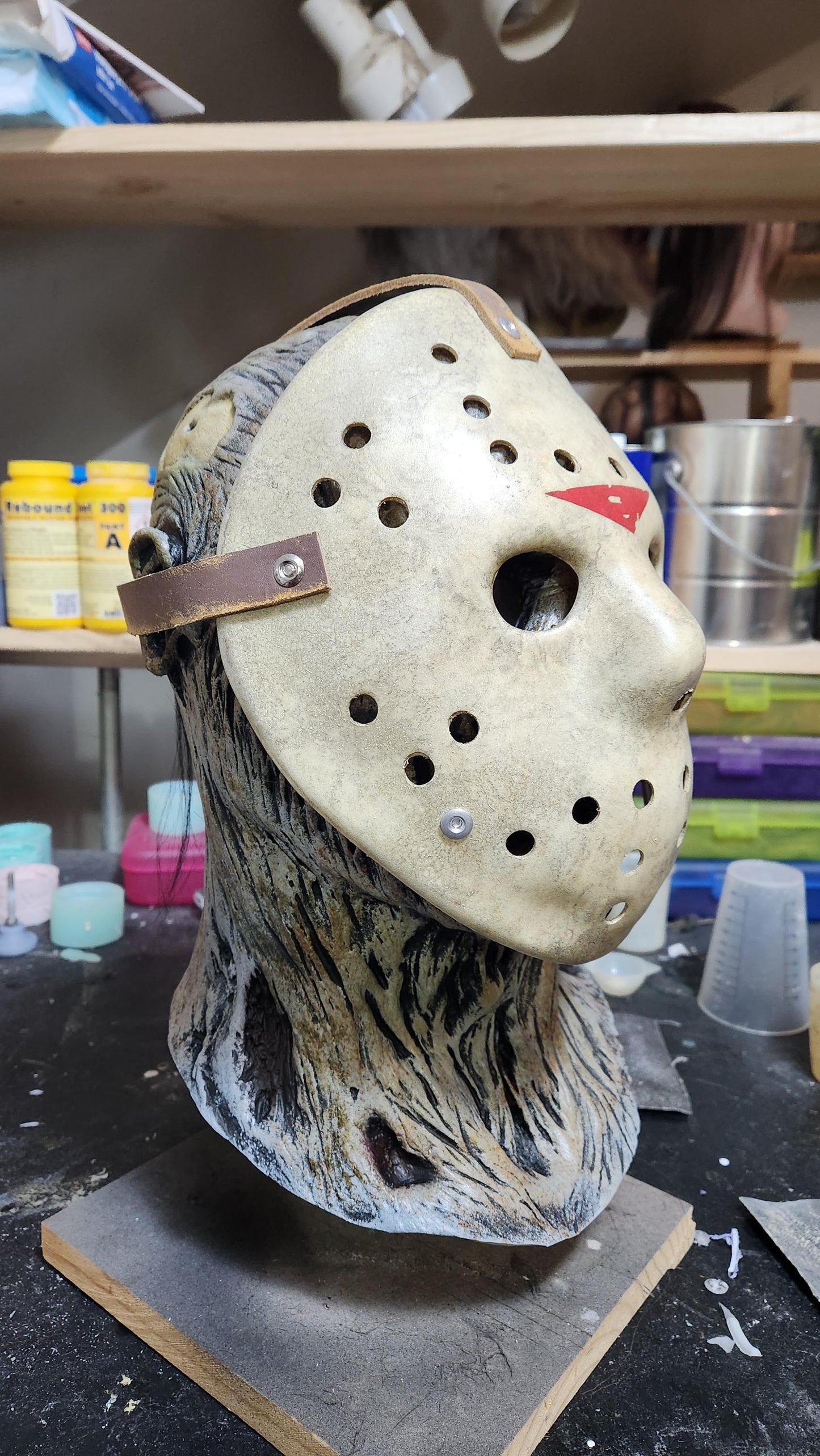 Resurrected Hood + Killer Goalie Mask Mask Jason 6
