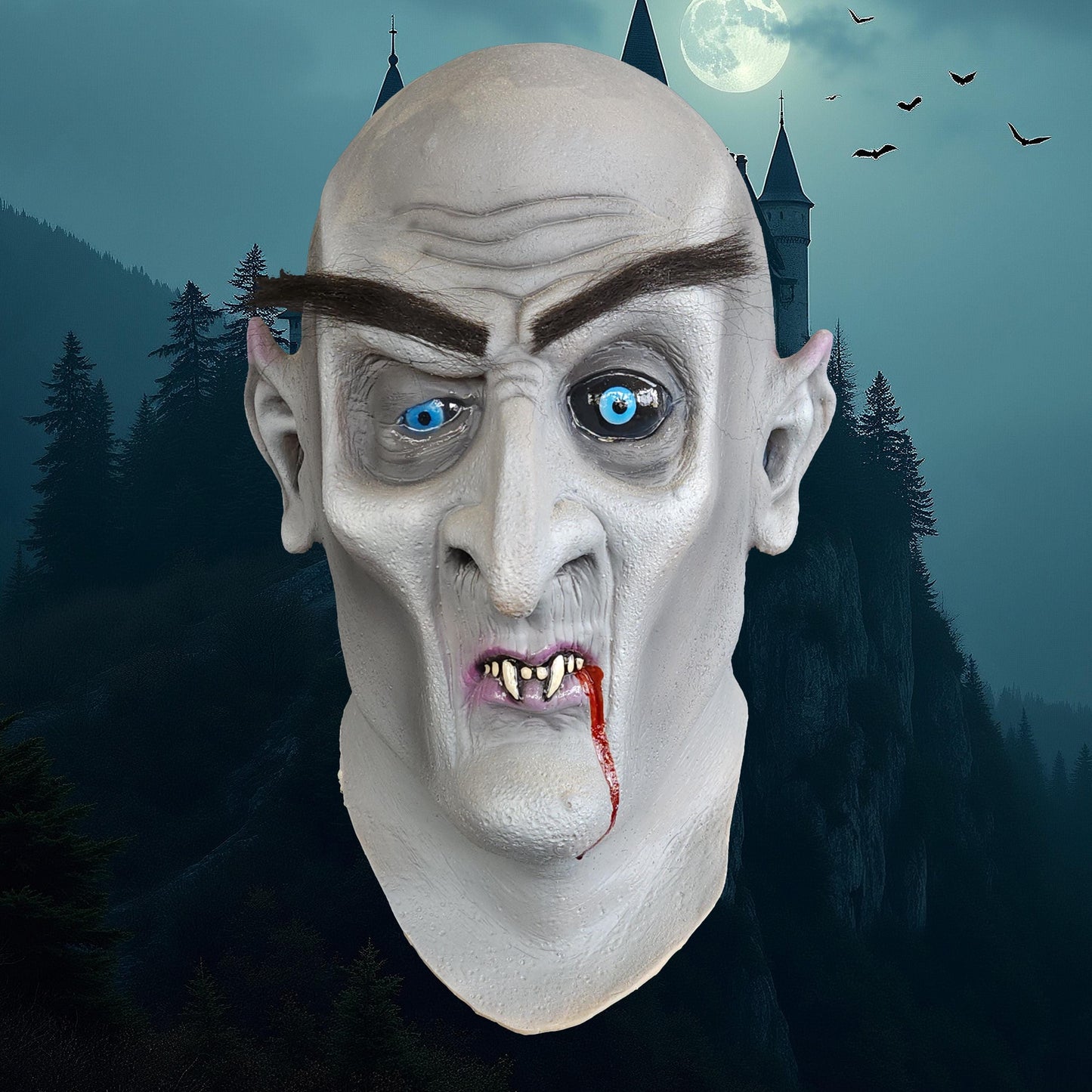 Orlock Latex Vampire Halloween Mask Nosferatu