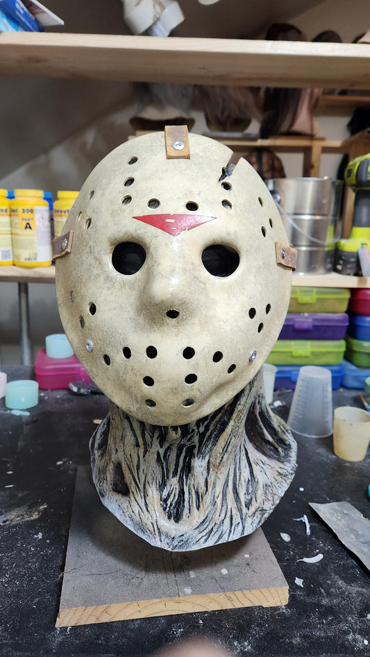 Resurrected Hood + Killer Goalie Mask Mask Jason 6