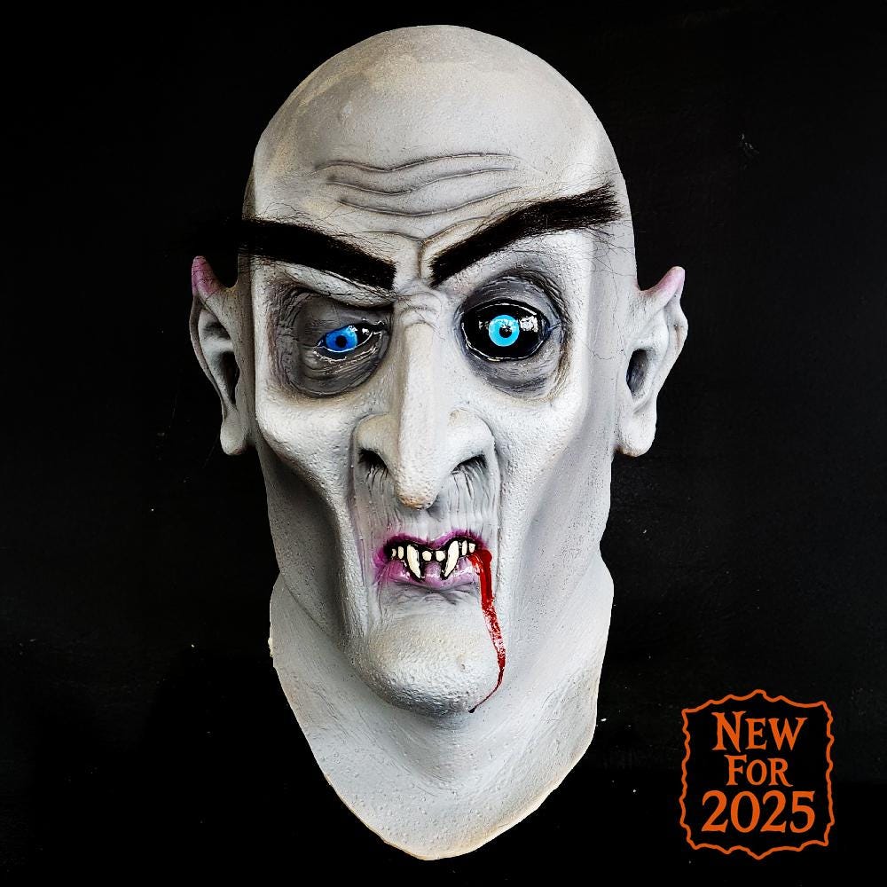 Orlock Latex Vampire Halloween Mask Nosferatu